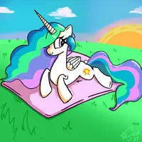 View image: Sunbathing Celestia