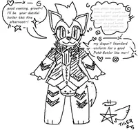 View image: Plushie Growlithe Butler!