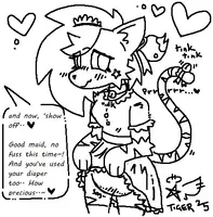 View image: Tiger's Maid Training!