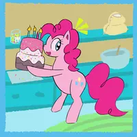View image: Pinkie's Cake