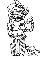 View image: Tiger Princess Doodle
