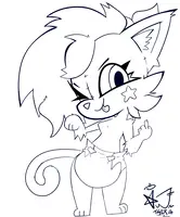 View image: Chibi Tiger Flips You Off